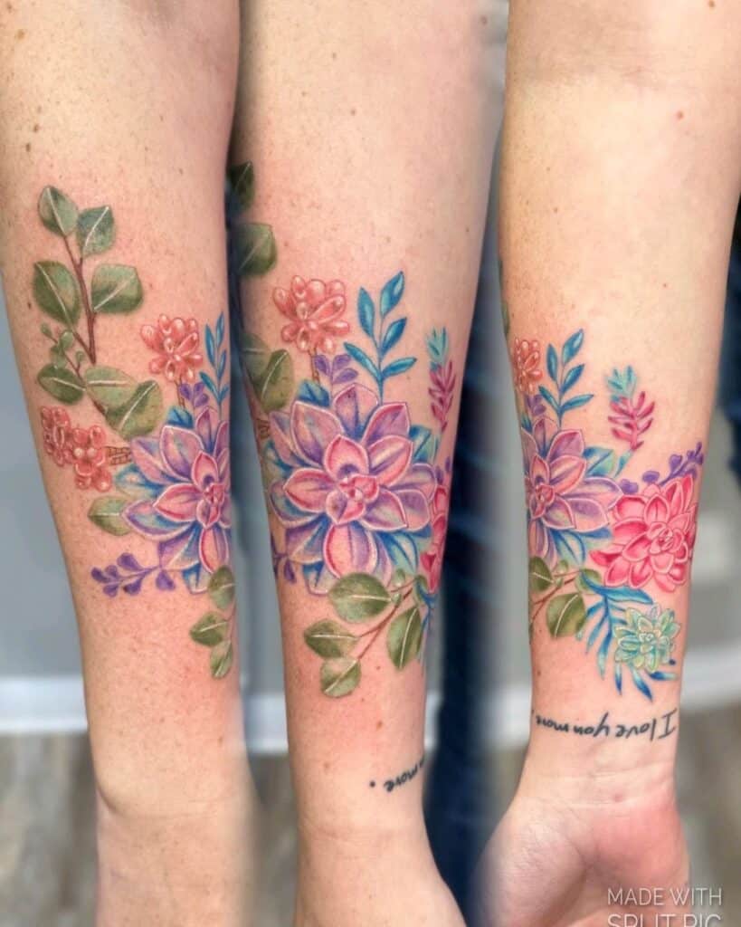 Awesome Succulent Tattoo Ideas For People Who Are Crazy About Succulents