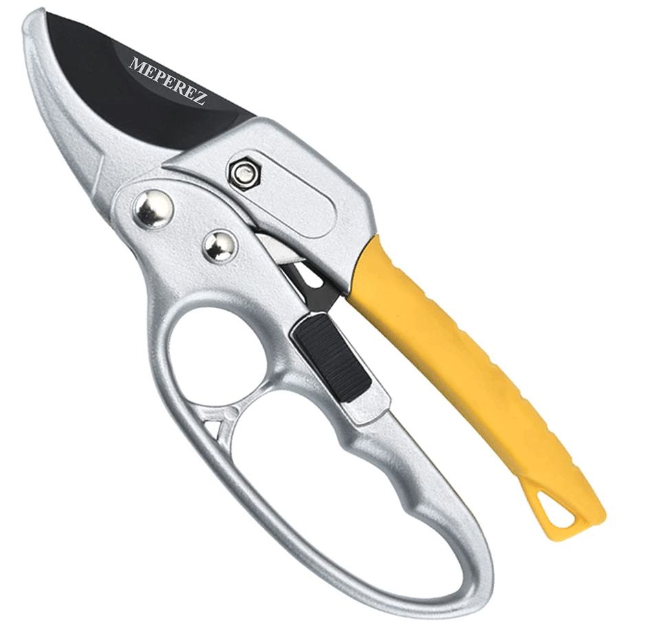 Garden clippers, Ratchet pruning shears for gardening, Work 3 times easier, Hand pruners