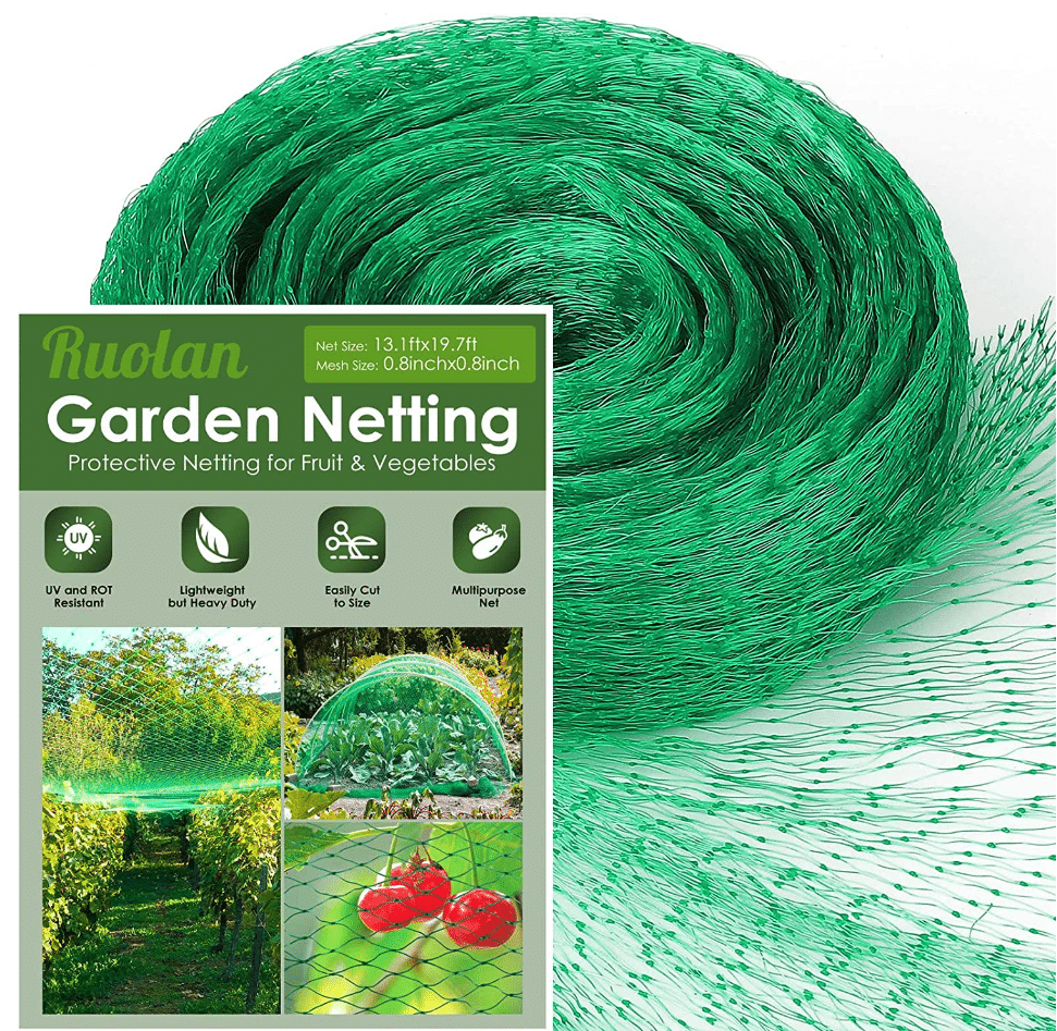 Bird Netting for Garden Protect Vegetable Plants and Fruit Trees,Plastic Trellis Netting for Birds, Deer,Squirrels and Other Animals