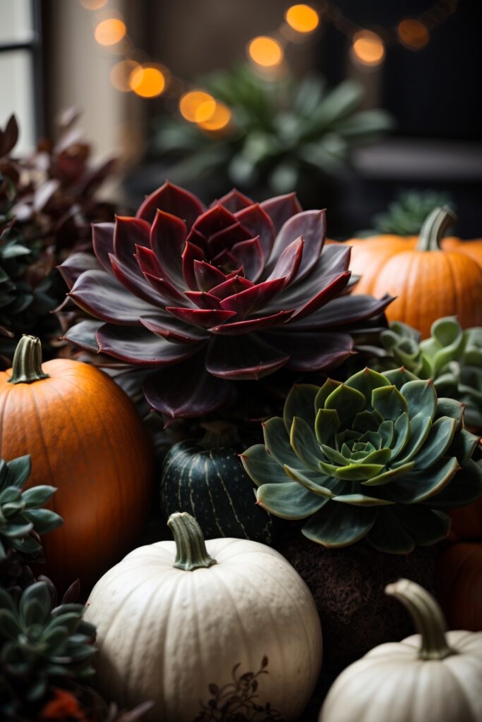 Black Succulents for a Gothic Touch