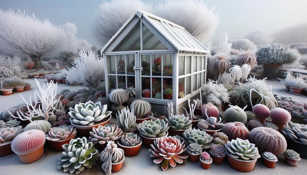 caring for cold succulents