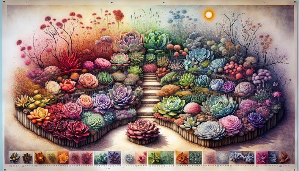 succulent planting by season