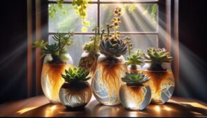 succulents grow well in water