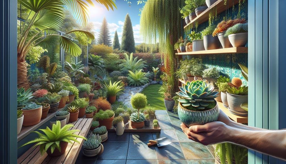 succulents thrive in sunlight