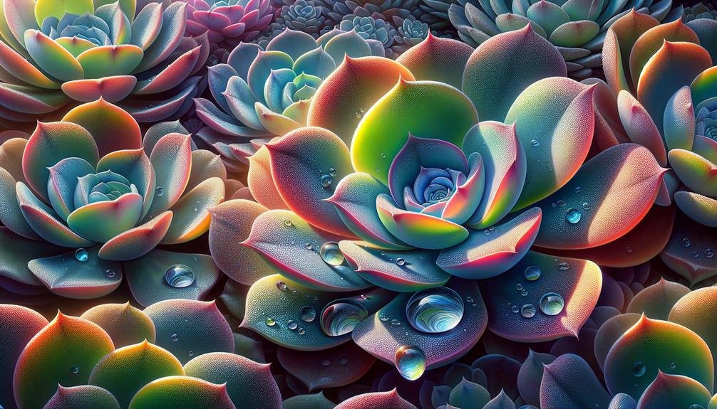 watering succulents for growth