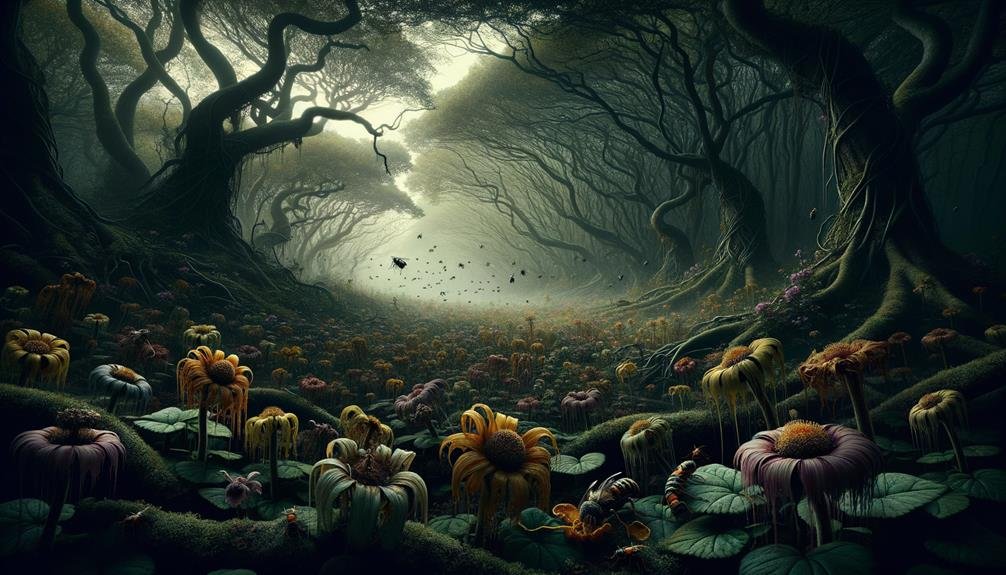 captivating odor of carrion