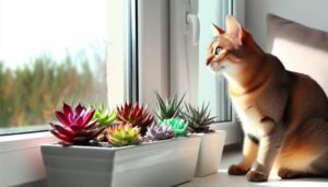 cats and succulents safety