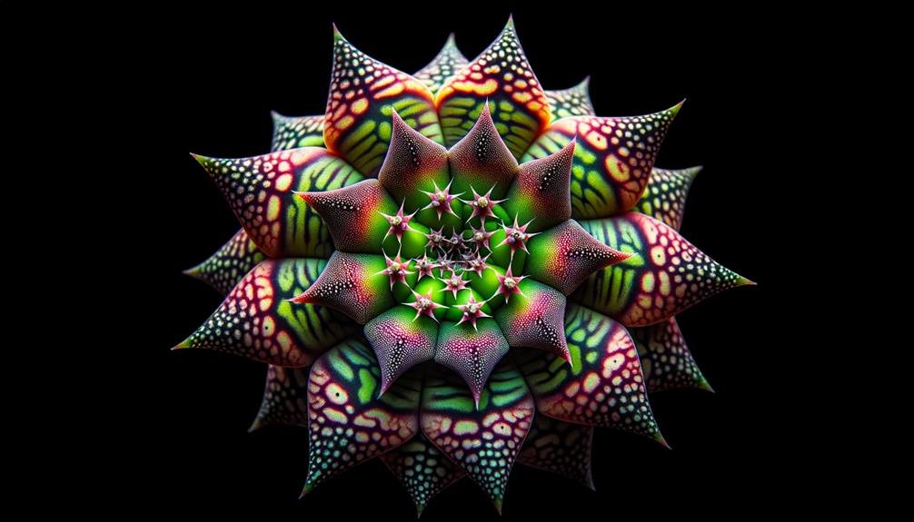 huernia succulents unique features
