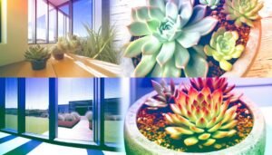 ideal placement for succulents