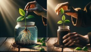 plant propagation using stem cuttings
