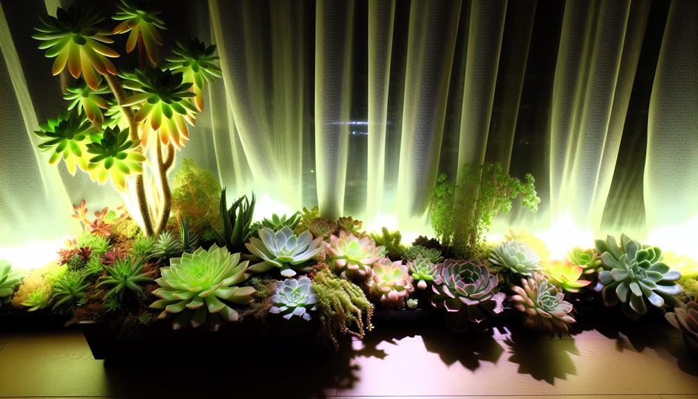 succulents thrive in shade