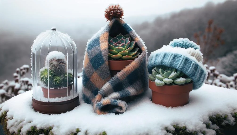 caring for succulents in winter