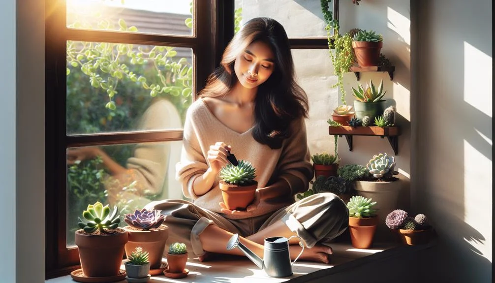 plant succulents indoors easily
