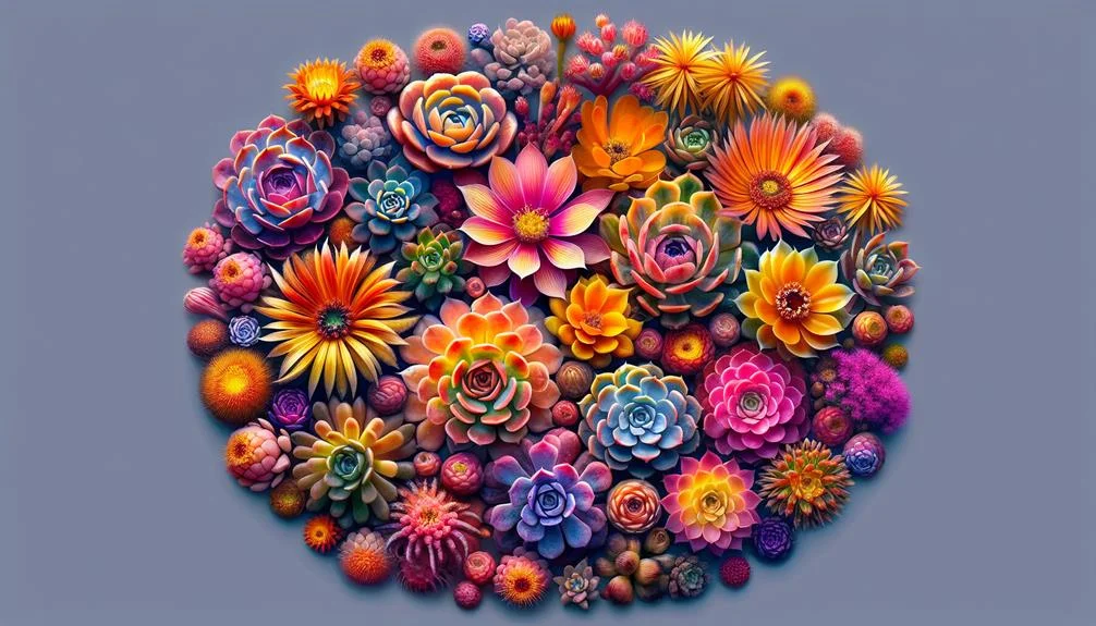 succulent flowering frequency variation