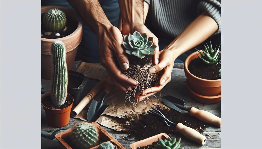 succulent repotting made simple
